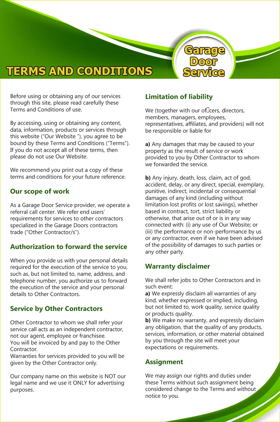 Master Garage Door Service Staten Island, NY 347-905-5049